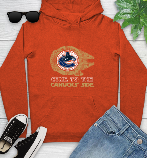 NHL Come To The Vancouver Canucks Wars Hockey Sports Youth Hoodie 4