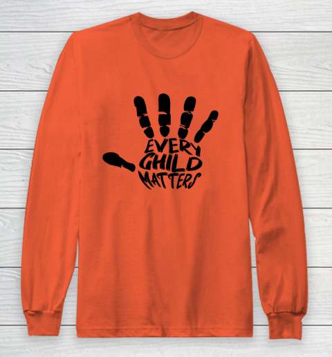 Every Child Matters Indigenous Education Orange Day Long Sleeve T-Shirt 3
