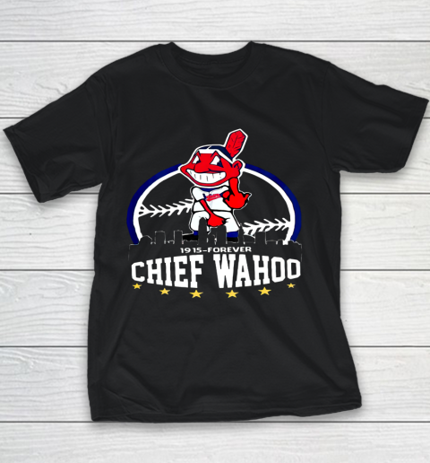 Chief Wahoo distressed Cleveland Youth T-Shirt