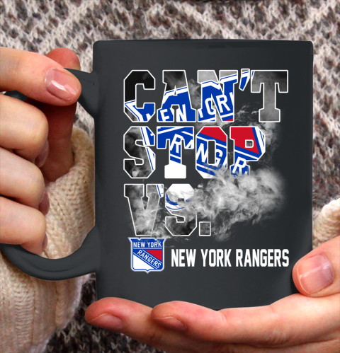 NHL New York Rangers Hockey Can't Stop Vs Ceramic Mug 11oz