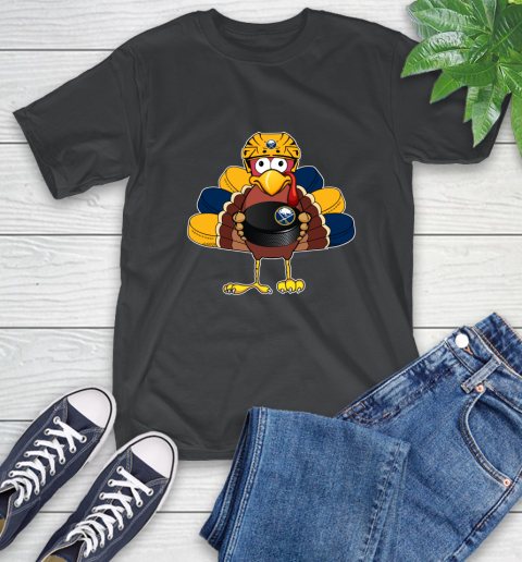 Buffalo Sabres Turkey Thanksgiving Day T-Shirt 2