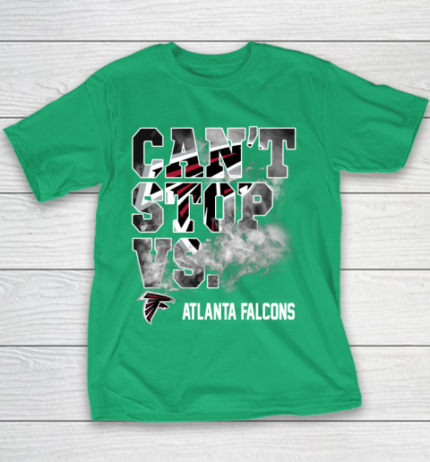 NFL Atlanta Falcons Can't Stop Vs Youth T-Shirt 3