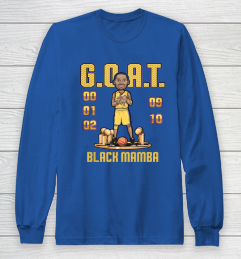 Kobe Bryant Goat Long Sleeve T-Shirt 9
