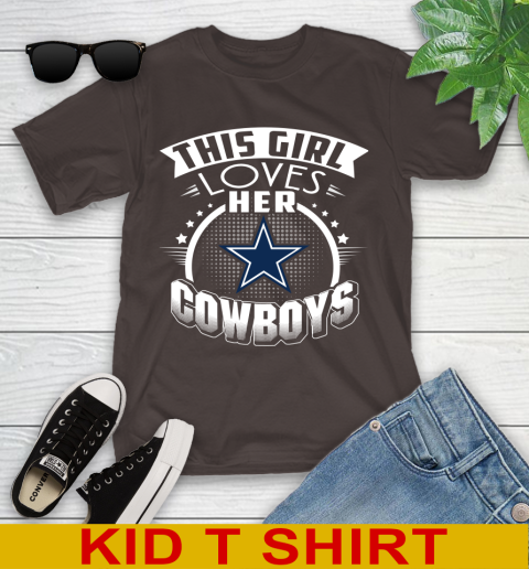 Dallas Cowboys NFL Football This Girl Loves Her Team 102
