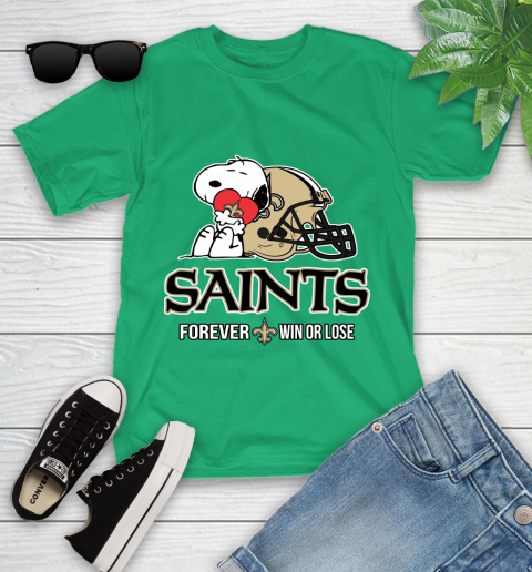 NFL The Peanuts Movie Snoopy Forever Win Or Lose Football New Orleans Saints 108