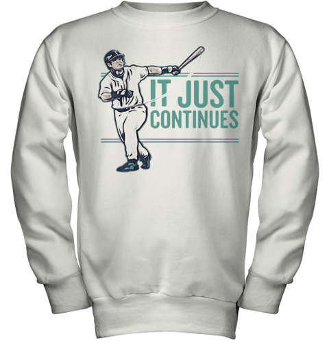 It Just Continues The Double I October 8 1995 Youth Sweatshirt