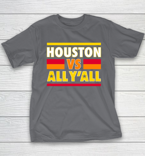 Houston Vs. All Y'all  Houston Baseball Youth T-Shirt 5
