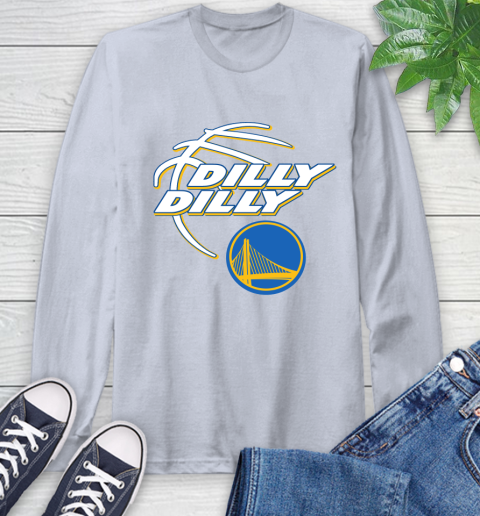 NBA Golden State Warriors Dilly Dilly Basketball Sports Long Sleeve T-Shirt 6