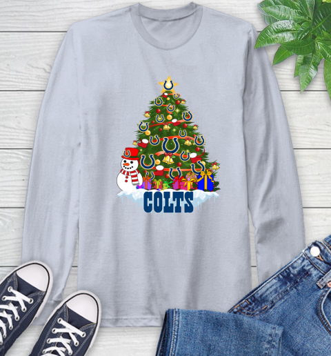Indianapolis Colts Merry Christmas NFL Football Sports Long Sleeve T-Shirt 6