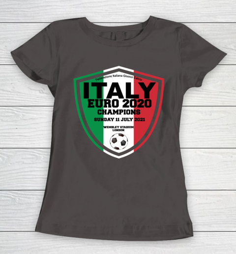 Italy Football Italian Football Forza Italia Champions Euro 2020 Women's T-Shirt 7