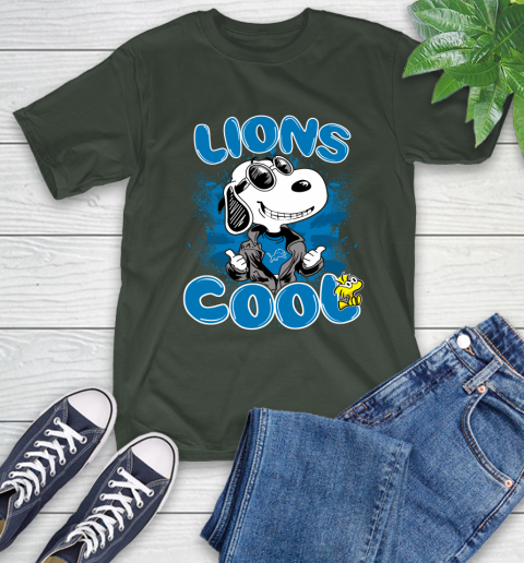 NFL Football Detroit Lions Cool Snoopy Shirt T-Shirt 6