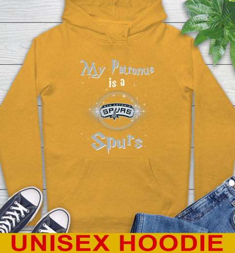 NBA Basketball Harry Potter My Patronus Is A San Antonio Spurs Hoodie 2