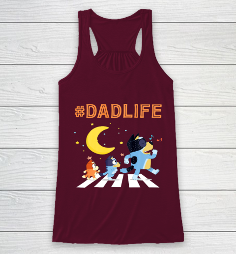 Bluey Dad Family Lover In My Life Racerback Tank 2
