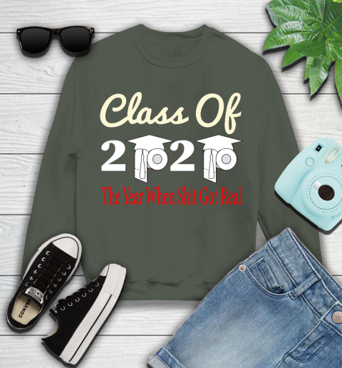 The Year When Shit Got Real Graduation 2020 T Shirt 112
