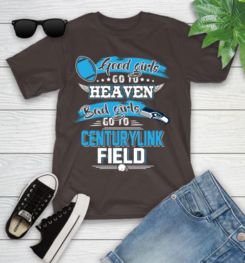 Seattle Seahawks NFL Bad Girls Go To Centurylink Field Shirt Youth T-Shirt 7