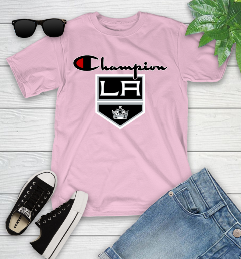 NHL Hockey Los Angeles Kings Champion Shirt Youth T-Shirt 7