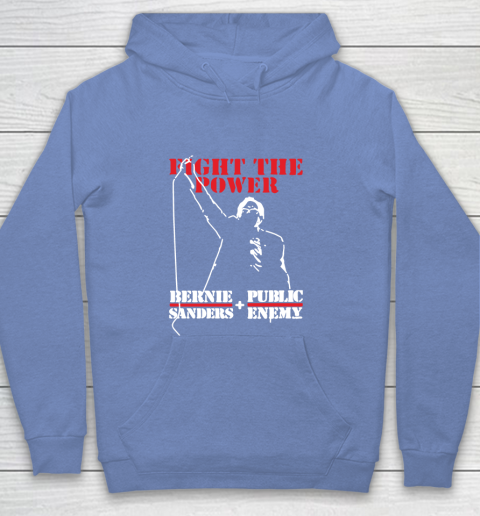 Fight The Power Bernie Sanders Public Enemy Youth Hoodie 8