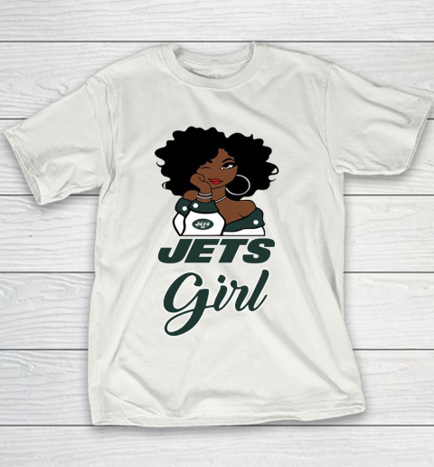 New York Jets Girl NFL Youth T-Shirt 3