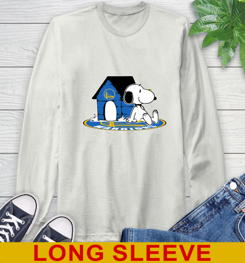 NBA Basketball Golden State Warriors Snoopy The Peanuts Movie Shirt Long Sleeve T-Shirt 12