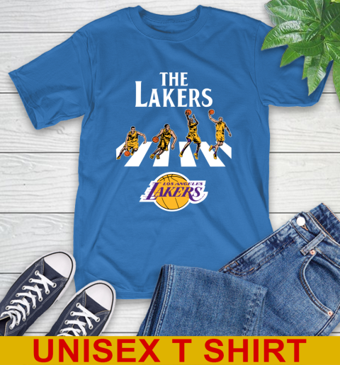 NBA Basketball Los Angeles Lakers The Beatles Rock Band Shirt T-Shirt 11