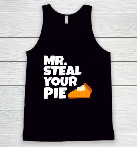 Boys Kids Funny Mr Steal Your Pie Thanksgiving Tank Top