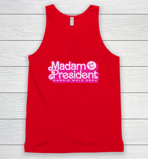 Madam President (and Tim!) Kamala Harris Tank Top 4