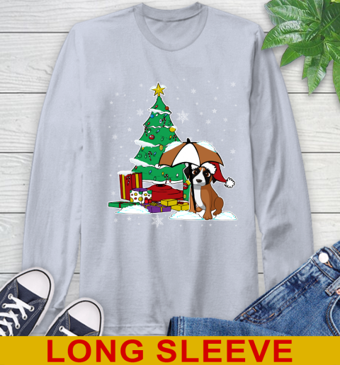 Boxer Christmas Dog Lovers Shirts 201