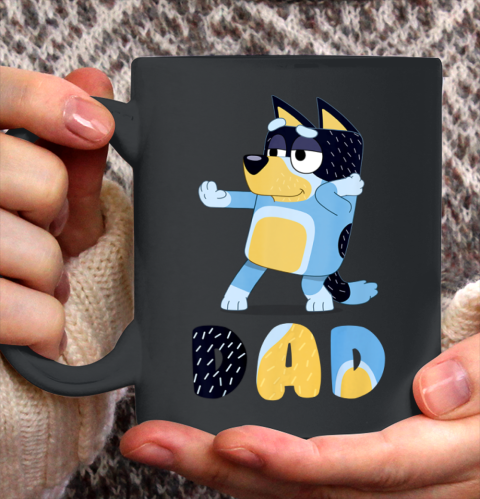 Bluey Dad for Daddy's on Father's Day Bandit Funny Gift Ceramic Mug 11oz
