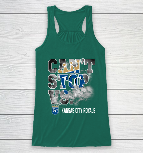 MLB Kansas City Royals Baseball Can't Stop Vs Kansas City Royals Racerback Tank 5