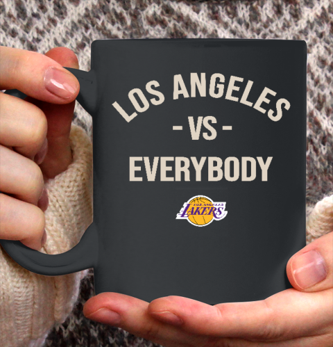 Los Angeles Lakers Vs Everybody Ceramic Mug 11oz