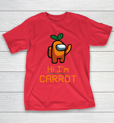 Among Us Shirt IM CARROT ORANGE AMONG A7 T-Shirt 7
