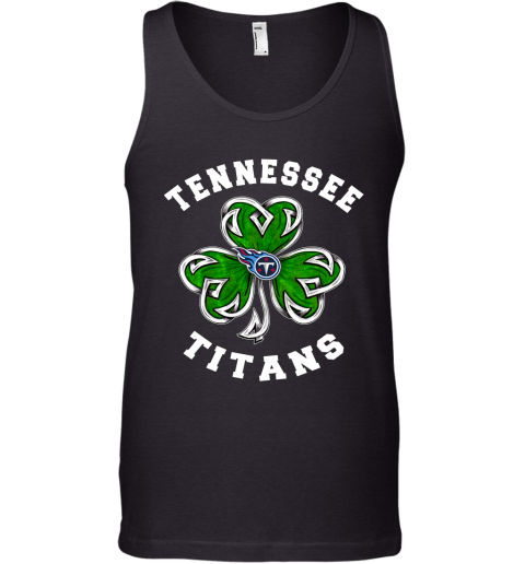 NFL Tennessee Titans Three Leaf Clover St Patrick's Day Football Sports 6U6lFrjTwUQ unisex tank 17 95 151514 front black