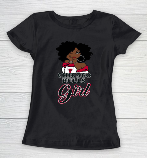 Chicago Bulls Girl NBA Women's T-Shirt 2