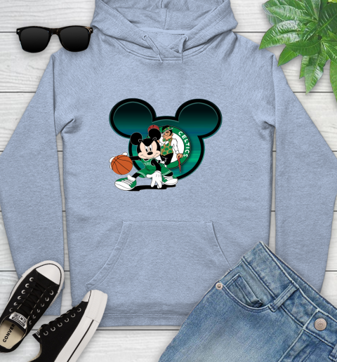 NBA Boston Celtics Mickey Mouse Disney Basketball Youth Hoodie 10