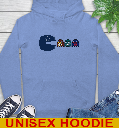 Dallas Cowboy NFL Football Pac Man Champion Hoodie 11