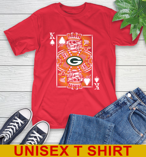 Green Bay Packers NFL Football The King Of Spades Death Cards Shirt T-Shirt 12