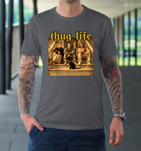 Thug Life Kamala Harris 2024 Feminist  Vote Blue Election T-Shirt 6