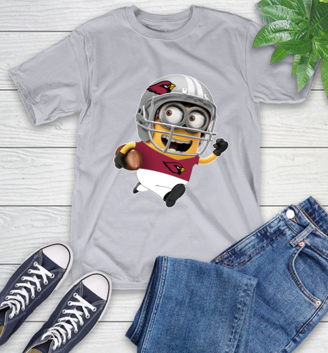 NFL Arizona Cardinals Minions Disney Football Sports T-Shirt 6