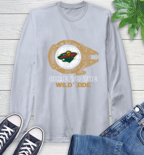NHL Come To The Minnesota Wild Wars Hockey Sports Long Sleeve T-Shirt 6