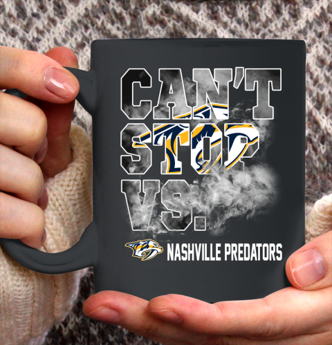NHL Nashville Predators Hockey Can't Stop Vs Ceramic Mug 11oz 2