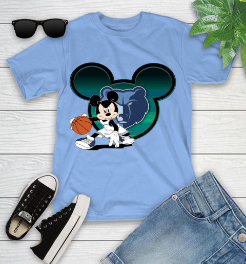 NBA Memphis Grizzlies Mickey Mouse Disney Basketball Youth T-Shirt 11