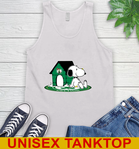 NBA Basketball Boston Celtics Snoopy The Peanuts Movie Shirt Tank Top