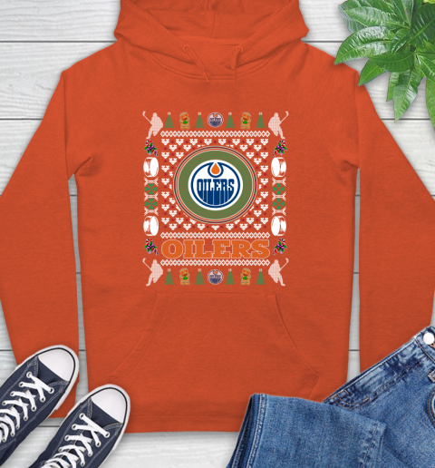 Edmonton Oilers Merry Christmas NHL Hockey Loyal Fan Ugly Shirt 16