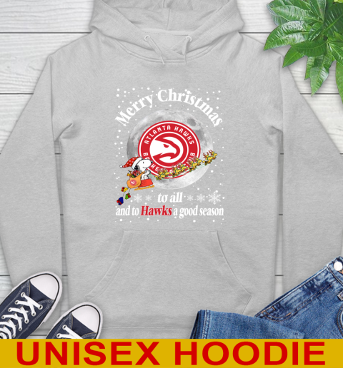 Atlanta Hawks Merry Christmas To All And To Hawks A Good Season NBA Basketball Sports Hoodie 6