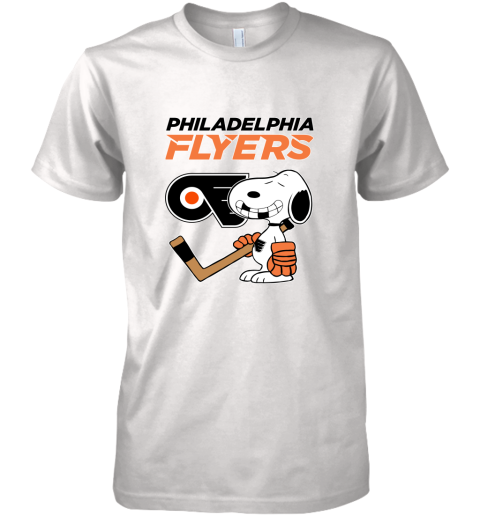 Philadelphia Flyers Ice Hockey Broken Teeth Snoopy NHL Premium Men's T-Shirt