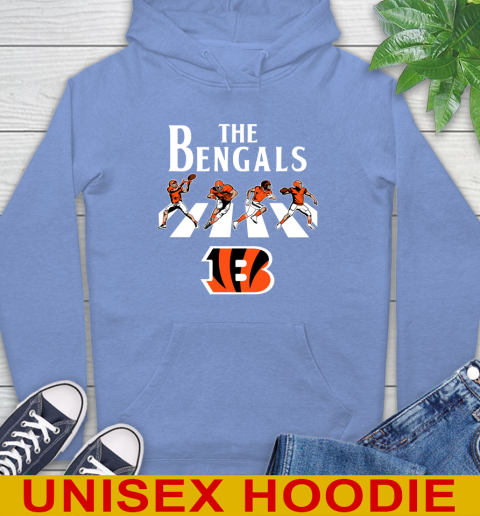 NFL Football Cincinnati Bengals The Beatles Rock Band Shirt Hoodie 11