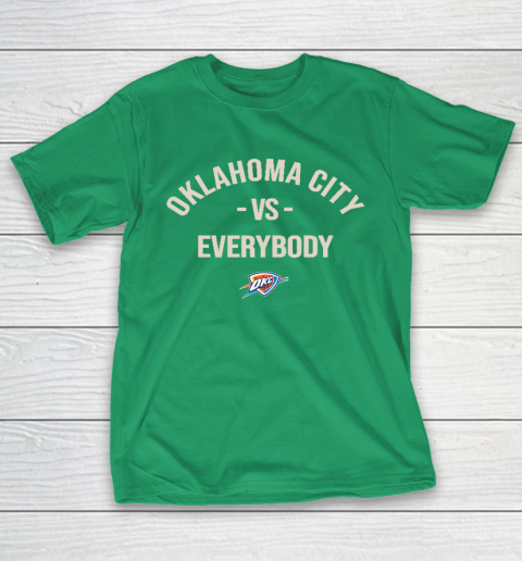 Oklahoma City Thunder Vs Everybody T-Shirt 5