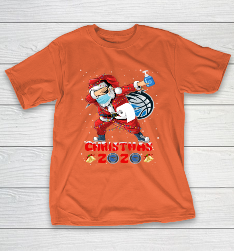 Orlando Magic Funny Santa Claus Dabbing Christmas 2020 NBA T-Shirt 4