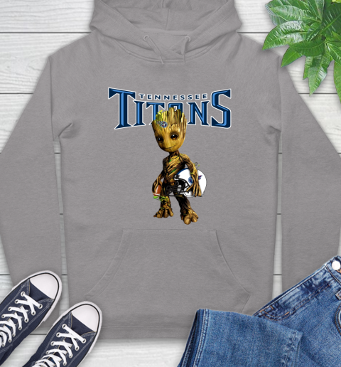 Tennessee Titans NFL Football Groot Marvel Guardians Of The Galaxy Hoodie 6