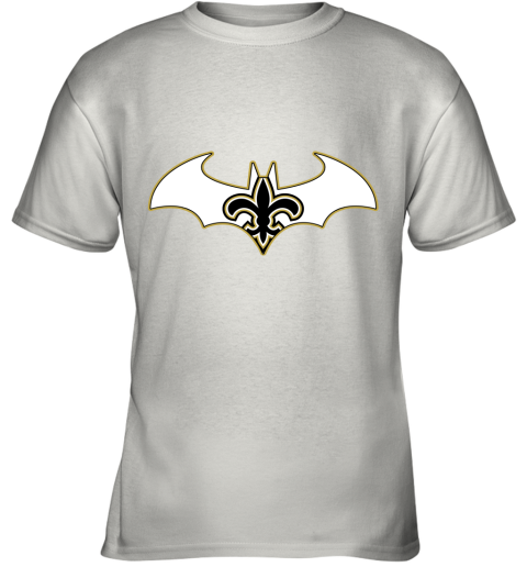 We Are The New Orleans Saints Batman NFL Mashup Youth T-Shirt